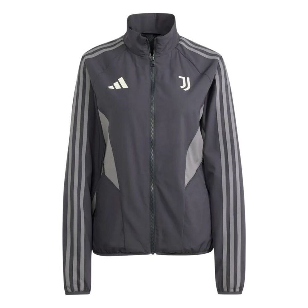 Adidas Womens/Ladies Juventus Tracksuit Top / Carbon